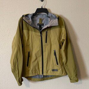 REI Co-op Two Toned Hooded Women's Rain Jacket, Size S